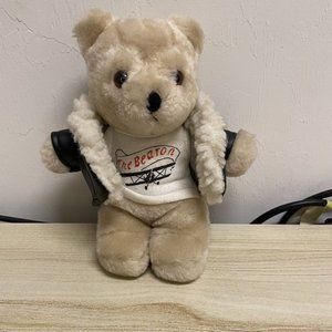 1998 Vintage Mini Ganz The Bearon Pilot Of Bearville Plush Animal Figure 7"
